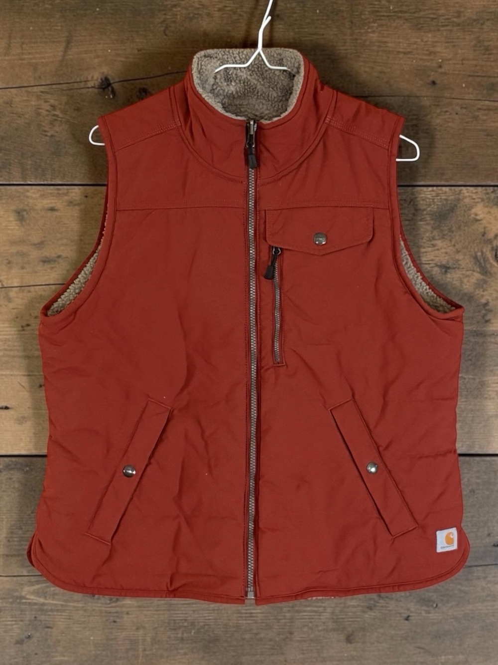 Carhartt Reversible Sherpa-Lined Utility Vest